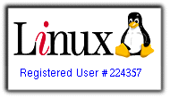 Registered Linux User #224357